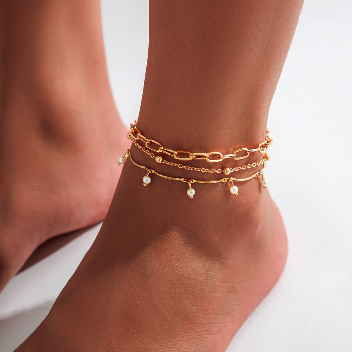 Beach Star Tassel Ankle Ring Simple Foot Ornaments